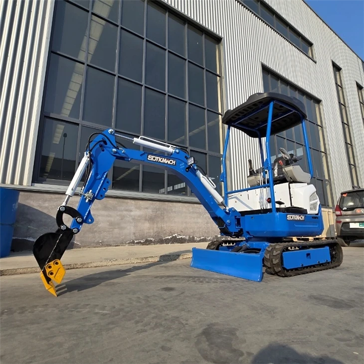 Cloddwr bach 1500kg gydag offer ategol
